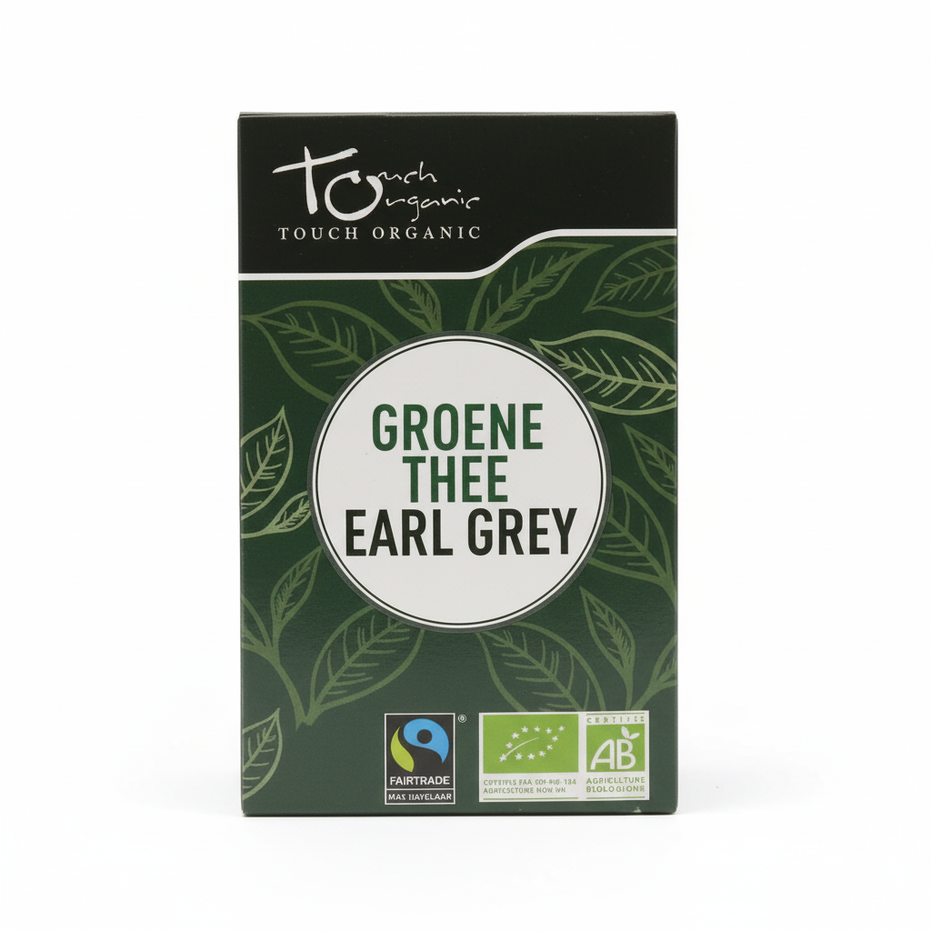 TOUCH ORGANIC -- ThE vert earl grey - 43.2g