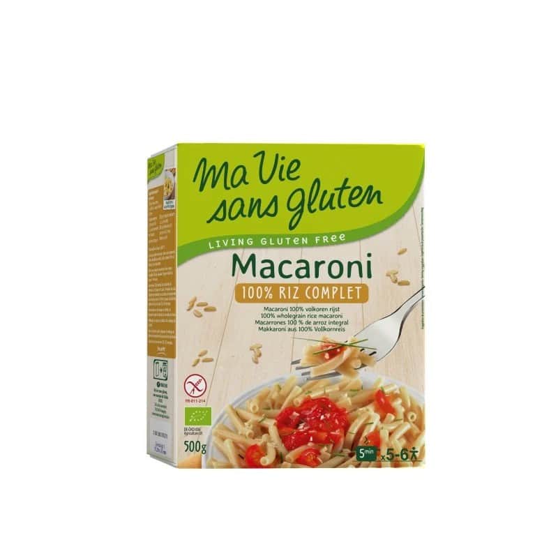 MA VIE SANS GLUTEN -- Macaroni 100% riz complet