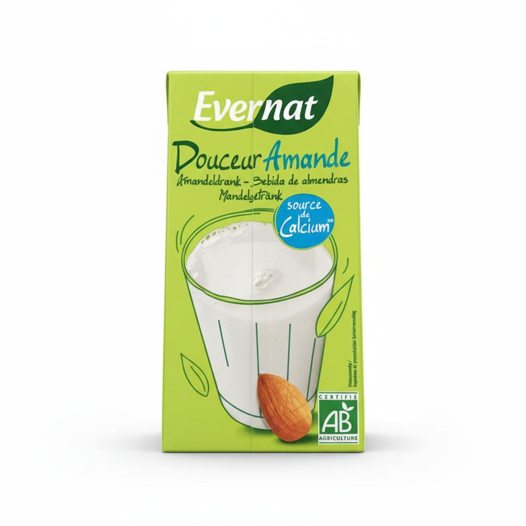 EVERNAT -- Douceur amande calcium - 1l