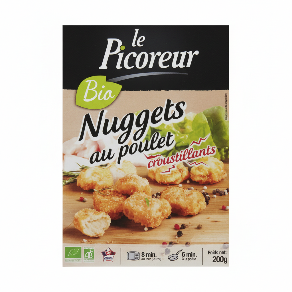 LE PICOREUR -- Nuggets de volaille 200g