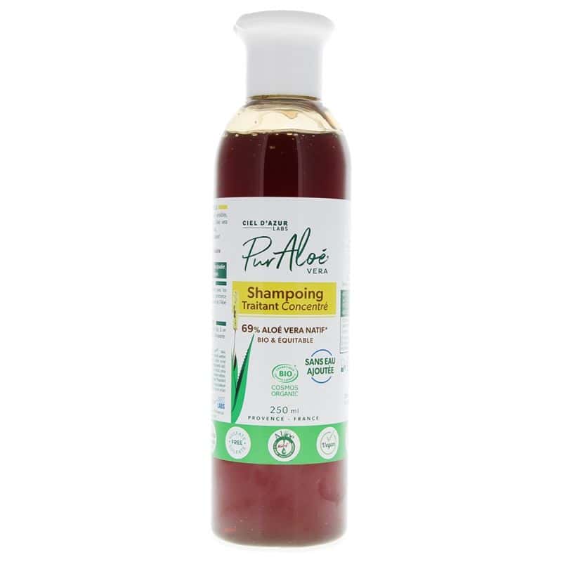 PUR'ALOE -- Shampooing 250ml pur'aloe cosmebio