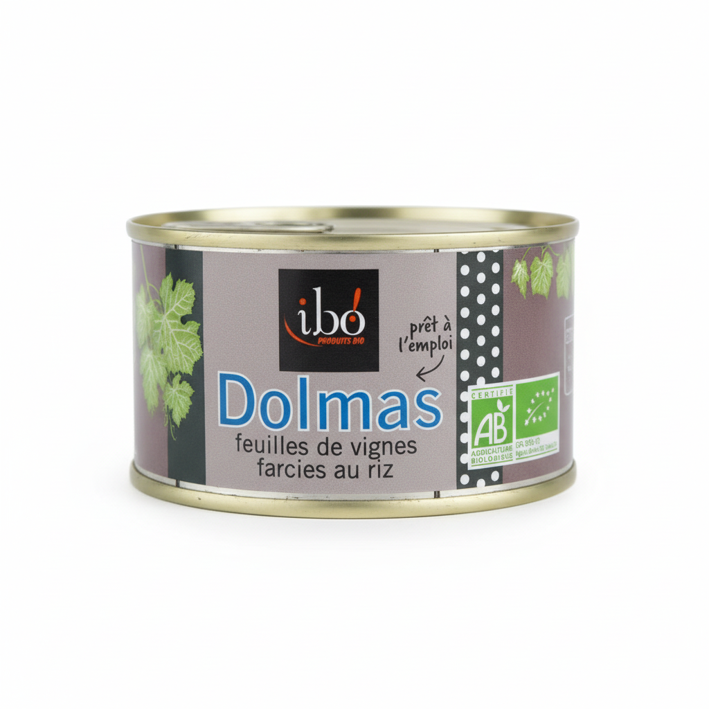 IBO -- Dolmas feuilles de vigne au ri