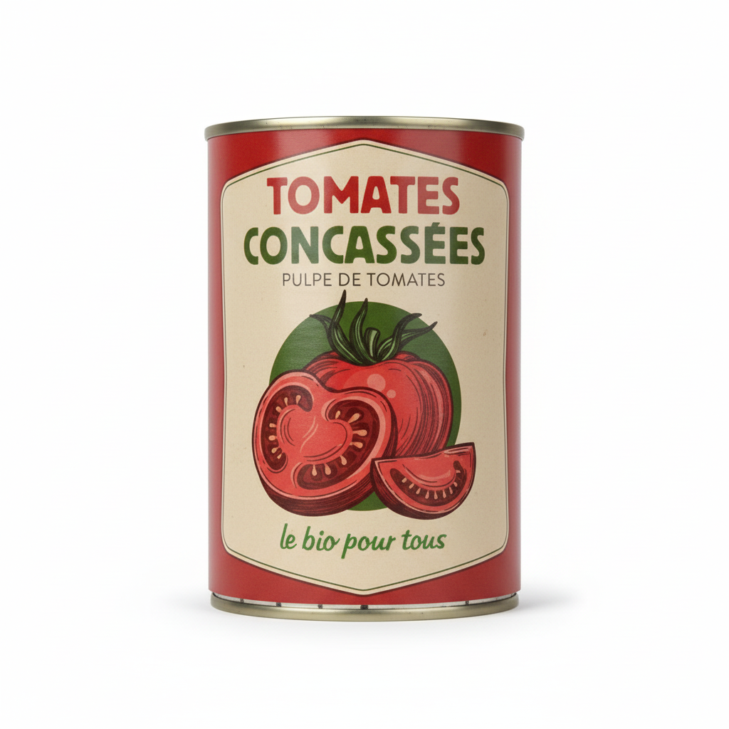 BIO POUR TOUS -- Tomates concassees