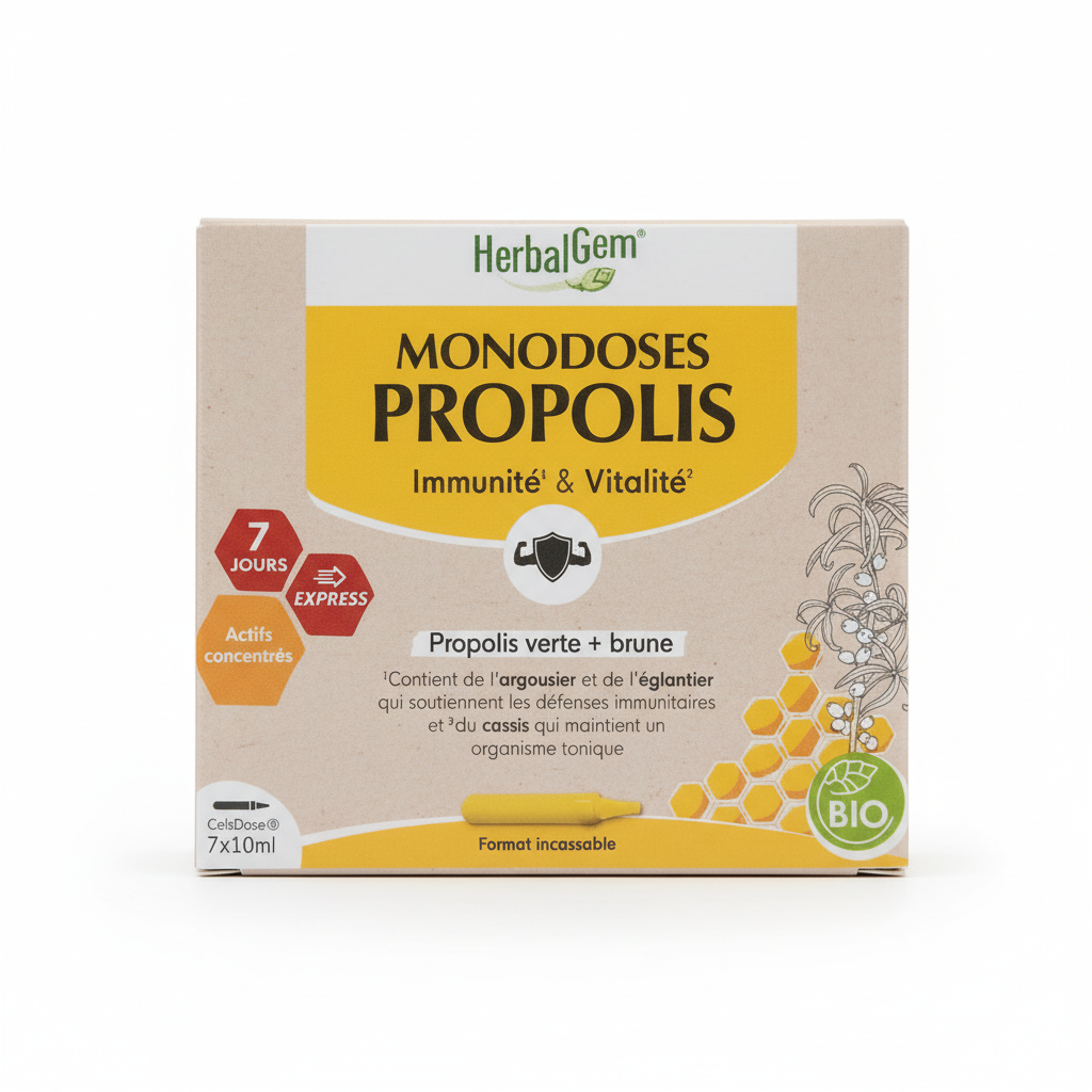 HERBALGEM -- Propolis express shot 7x10 ml
