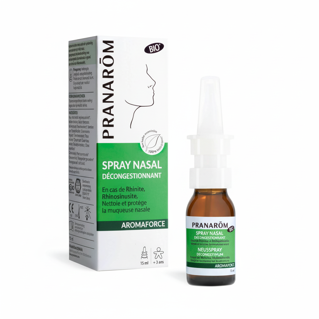 Spray nasal decongestionnant bio